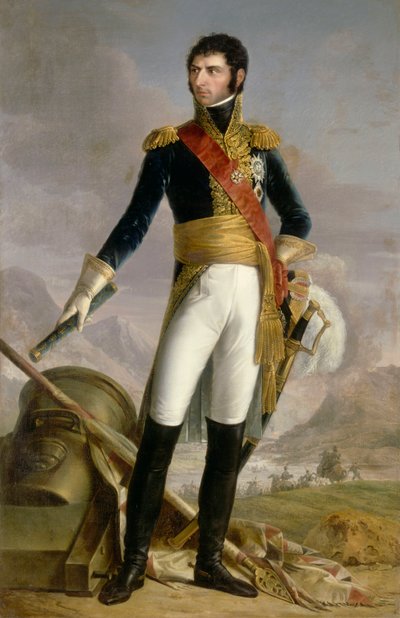 Jean Baptiste Bernadotte, Marschall von Frankreich, König von Schweden und Norwegen, 1818 von Joseph Nicolas Jouy